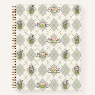 FRIENDS™    Central Perk Argyle-Muster Notizblock