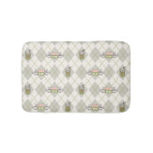 FRIENDS™ | Central Perk Argyle Pattern Badematte (Vorderseite)