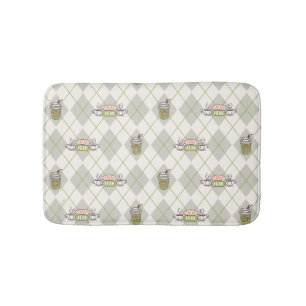 FRIENDS™ Central Perk Argyle Pattern Badematte