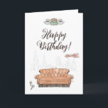 FRIENDS™ | Central Perk Birthday Karte<br><div class="desc">Feiern Sie Ihren Geburtstag mit FRIENDS™.</div>