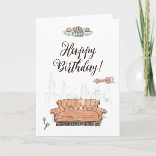 FRIENDS™ Central Perk Birthday Karte