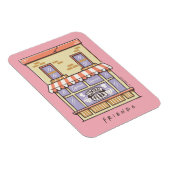 FRIENDS™ | Central Perk Cartoon Coffee Shop Magnet (Rechte Seite)