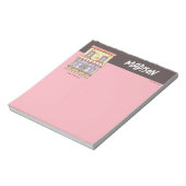 FRIENDS™ | Central Perk Cartoon Coffee Shop Notizblock (Rotiert)