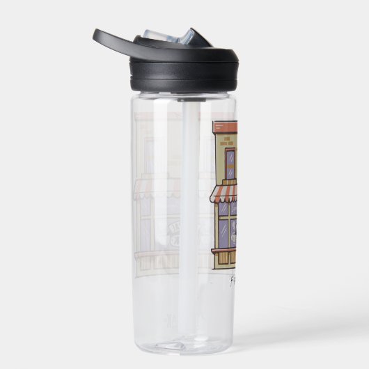 FRIENDS™ | Central Perk Cartoon Coffee Shop Trinkflasche (Rechts)