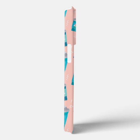 FRIENDS™ | Central Perk Coffee Cup Muster Case-Mate iPhone Hülle (Rückseite / Rechts)