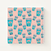 FRIENDS™ | Central Perk Coffee Cup Muster Notizblock (Rückseite)