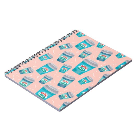 FRIENDS™ | Central Perk Coffee Cup Muster Notizblock (Linke Seite)