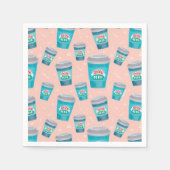 FRIENDS™ | Central Perk Coffee Cup Muster Serviette (Vorderseite)