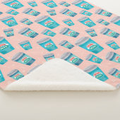 FRIENDS™ | Central Perk Coffee Cup Muster Sherpadecke (3/4)