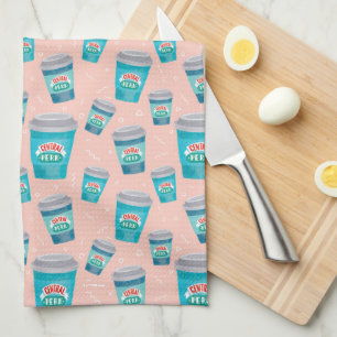 FRIENDS™   Central Perk Coffee Cup Pattern Geschirrtuch