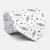 FRIENDS™ | Central Perk Coffee Watercolor Muster Krawatte (Gerollt)