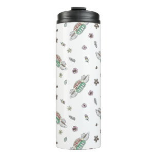 FRIENDS™   Central Perk Coffee Watercolor Muster Thermosbecher