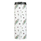 FRIENDS™ | Central Perk Coffee Watercolor Muster Thermosbecher (Rückseite)