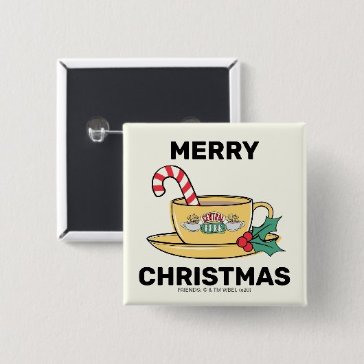 FRIENDS™ | Central Perk Holiday Tasse Button (Vorne & Hinten)