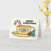 FRIENDS™ | Central Perk Holiday Tasse Karte (Gelbe Blume)