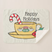 FRIENDS™ | Central Perk Holiday Tasse Sherpadecke (Vorderseite (Horizontal))