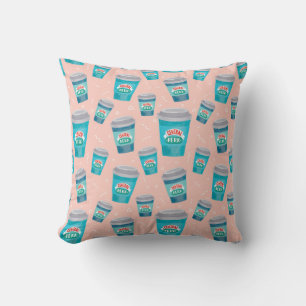 FRIENDS™ Central Perk Kaffeetassen-Muster Kissen