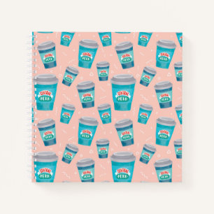 FRIENDS™ Central Perk Kaffeetassen-Muster Notizblock
