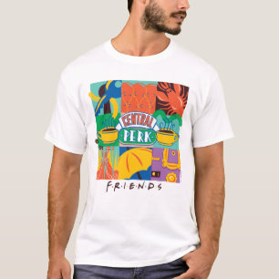 FRIENDS™   Central Perk Lebendige Grafik T-Shirt