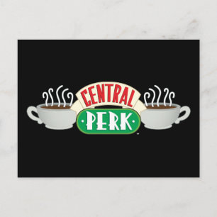 FRIENDS™ Central Perk Logo Einladungspostkarte