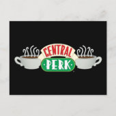 FRIENDS™ | Central Perk Logo Einladungspostkarte (Vorderseite)