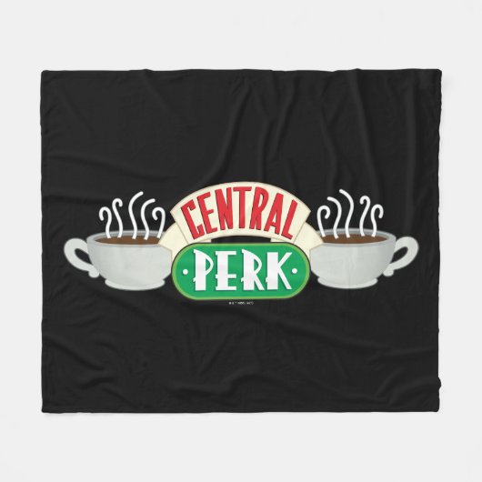 FRIENDS™ | Central Perk Logo Fleecedecke (Vorderseite (Horizontal))