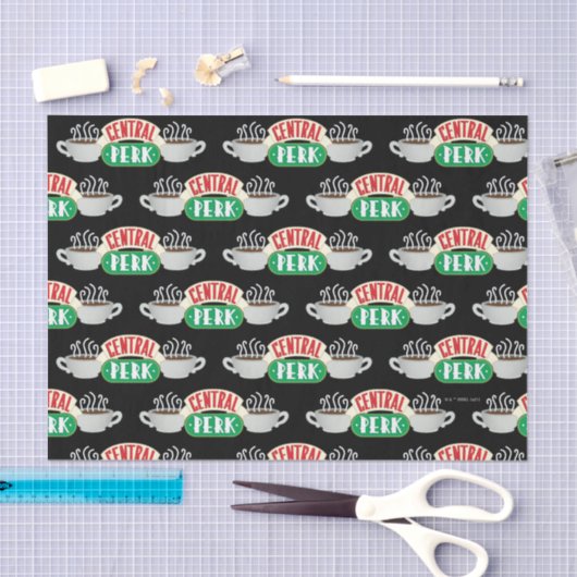 FRIENDS™ | Central Perk Logo Seidenpapier (Handwerk)