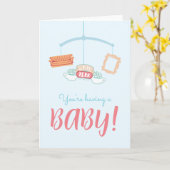 FRIENDS™ | Central Perk Mobile Baby Shooter Karte (Gelbe Blume)