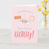 FRIENDS™ | Central Perk Mobile Baby Shooter Karte (Gelbe Blume)