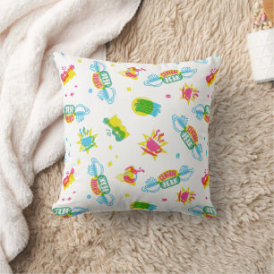 FRIENDS™   Central Perk Neon-Muster Kissen