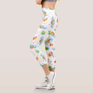 FRIENDS™   Central Perk Neon Pattern Capri Leggings