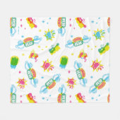 FRIENDS™ | Central Perk Neon Pattern Fleecedecke (Vorderseite (Horizontal))