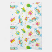 FRIENDS™ | Central Perk Neon Pattern Geschirrtuch (Vertikal)