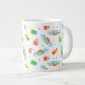 FRIENDS™ | Central Perk Neon Pattern Jumbo-Tasse (Vorderseite Rechts)