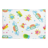 FRIENDS™ | Central Perk Neon Pattern Kissenbezug (Rückseite)