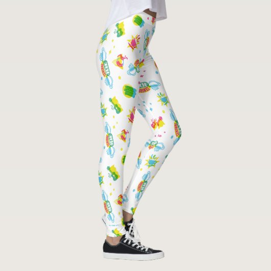 FRIENDS™ | Central Perk Neon Pattern Leggings (Rechts)