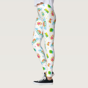 FRIENDS™ Central Perk Neon Pattern Leggings