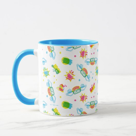 FRIENDS™ | Central Perk Neon Pattern Tasse (Links)