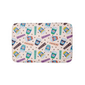 FRIENDS™ | Central Perk Vibrank Coffee Pattern Badematte (Vorderseite)