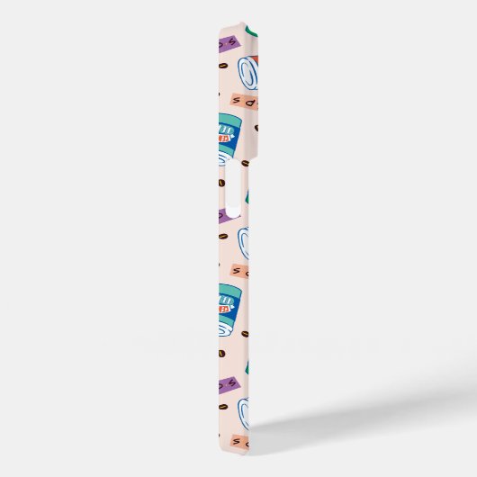 FRIENDS™ | Central Perk Vibrank Coffee Pattern Case-Mate iPhone Hülle (Rückseite / Rechts)