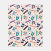 FRIENDS™ | Central Perk Vibrank Coffee Pattern Fleecedecke (Vorderseite)