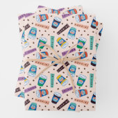 FRIENDS™ | Central Perk Vibrank Coffee Pattern Geschenkpapier Set (Beispiel)