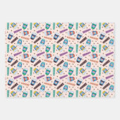 FRIENDS™ | Central Perk Vibrank Coffee Pattern Geschenkpapier Set (Vorderseite)