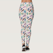 FRIENDS™ | Central Perk Vibrank Coffee Pattern Leggings (Rückseite)