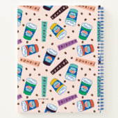 FRIENDS™ | Central Perk Vibrank Coffee Pattern Notizblock (Rückseite)