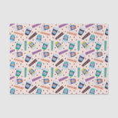 FRIENDS™ | Central Perk Vibrank Coffee Pattern Seidenpapier (Vorderseite)