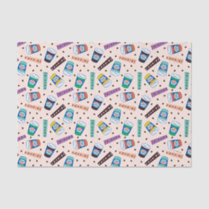 FRIENDS™ Central Perk Vibrank Coffee Pattern Seidenpapier