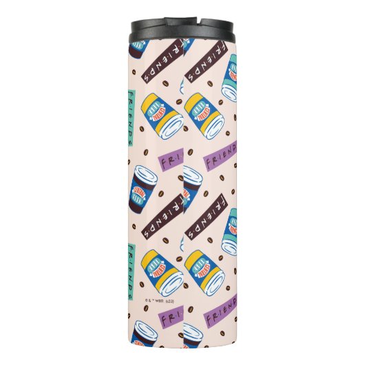 FRIENDS™ | Central Perk Vibrank Coffee Pattern Thermosbecher (Rückseite)