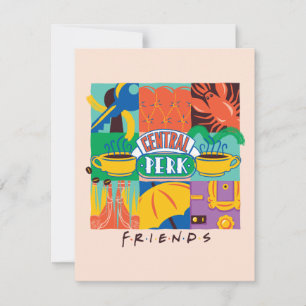 FRIENDS™ Central Perk Vibrant Graphic Mitteilungskarte