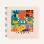 FRIENDS™ | Central Perk Vibrant Graphic Notizblock (Vorderseite)